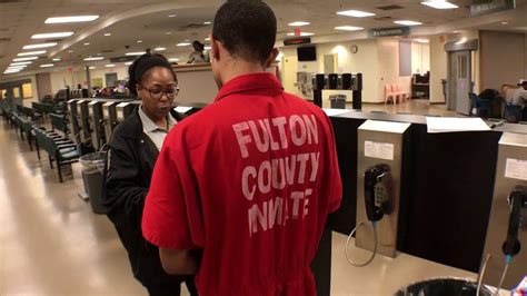 Fulton county jail inmate roster. Inmates shall be allowed visitation for up to thirty minutes per week on either Wednesday or Sunday unless that inmate has had disciplinary action taken for a ... 
