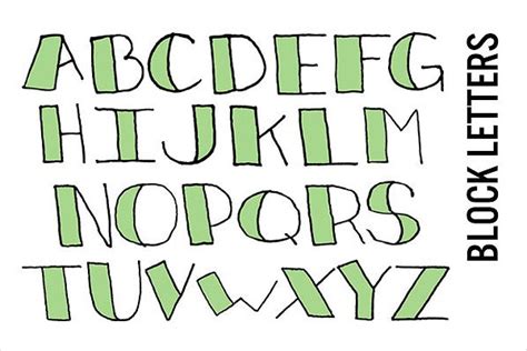 Fun Block Letters Image & Photo (Free Trial) Bigstock