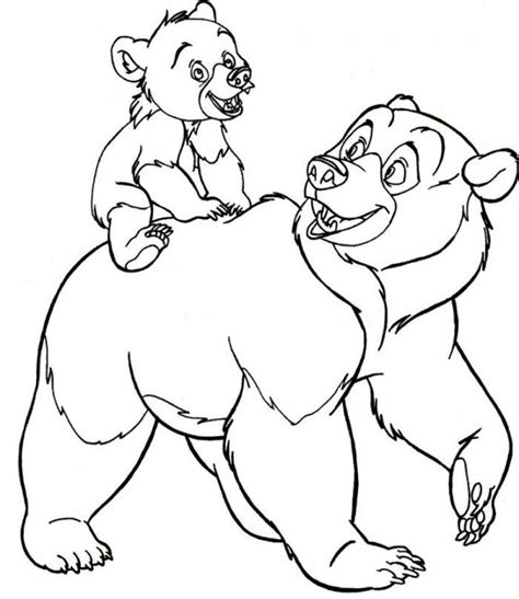 Fun Coloring Pages Brother Bear Coloring Pages