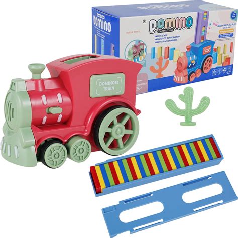 Fun Dominoes Train Toy with Lighting And Sound Domino Blocks …