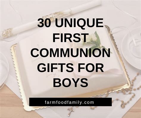 Fun First Communion Gifts