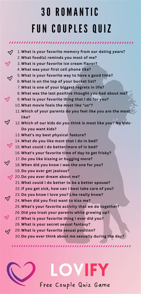 Fun Quiz for Couples