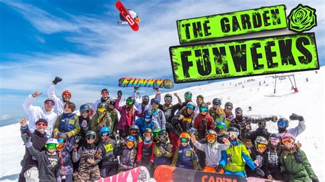 Fun Weeks 2018, The garden Snowboard FULL VIDEO. YouTube