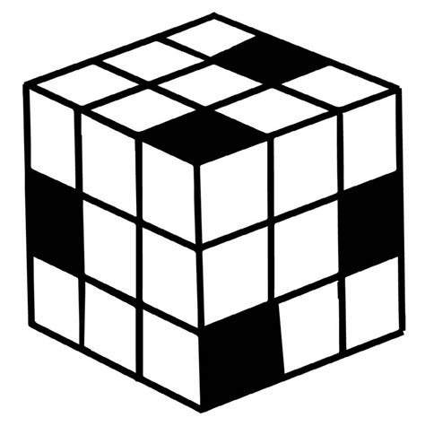 Fun and Imaginative Rubik’s Cube Coloring Pages for Children Coloring