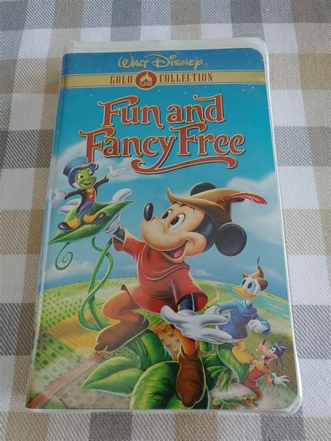 Disney’s Fun and Fancy Free (VHS, 2000, 50th Anniversary Limited Edition). Condition is "Very Good". Shipped with USPS Media Mail.. 