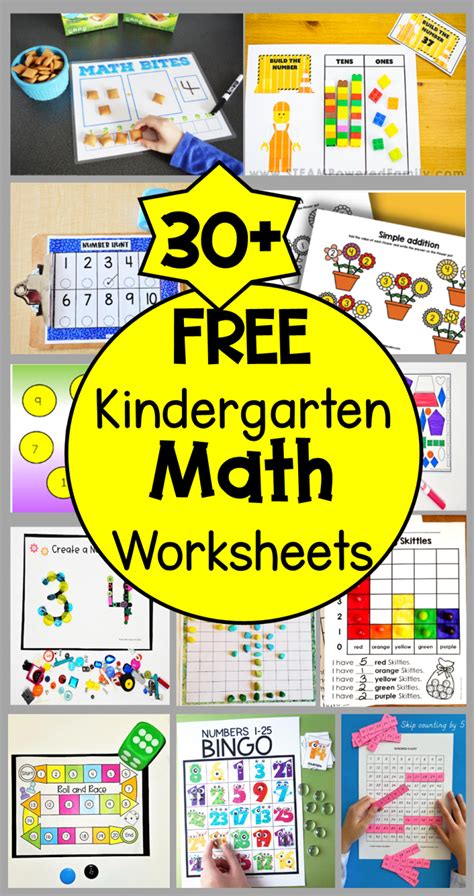 Fun math activities for kindergarten.  Learn more: Keeping It Cool at School Keep your...