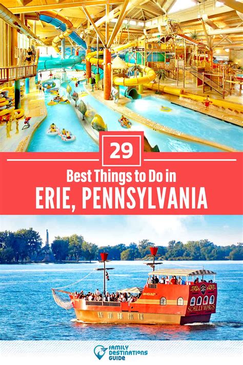 Fun things to do in erie pa. Nov 24, 2023 · It is also one of the top spots in the country for world-class birdwatching. In 2016, USA Today Reader’s Choice named Presque Isle the Best Freshwater Beach in the Country. 2. Wander the Erie Maritime Museum. Located on Erie’s waterfront, the Erie Maritime Museum celebrates the city’s rich maritime history. 