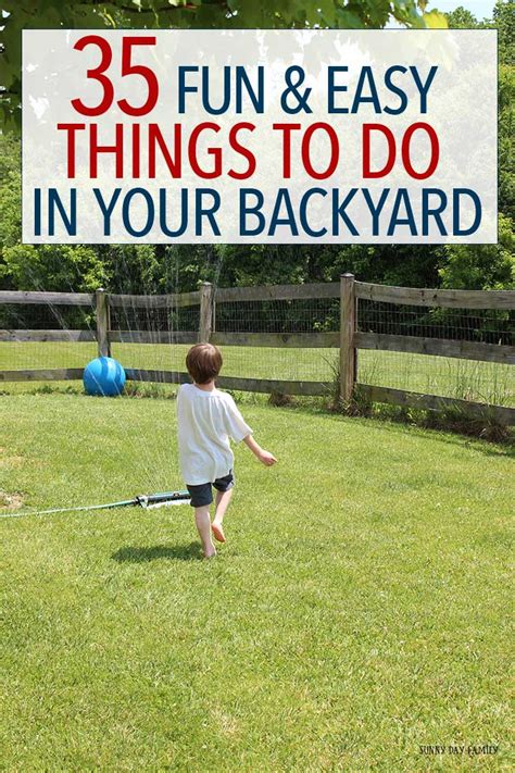 Fun things to do outside. Dust off your old skateboard and learn some new moves. 62. Swing a kettlebell in your backyard. 63. Do a tabata workout outside. 64. Find an outdoor wall and do some wall balls. 65. Pretend you’re back in gym … 