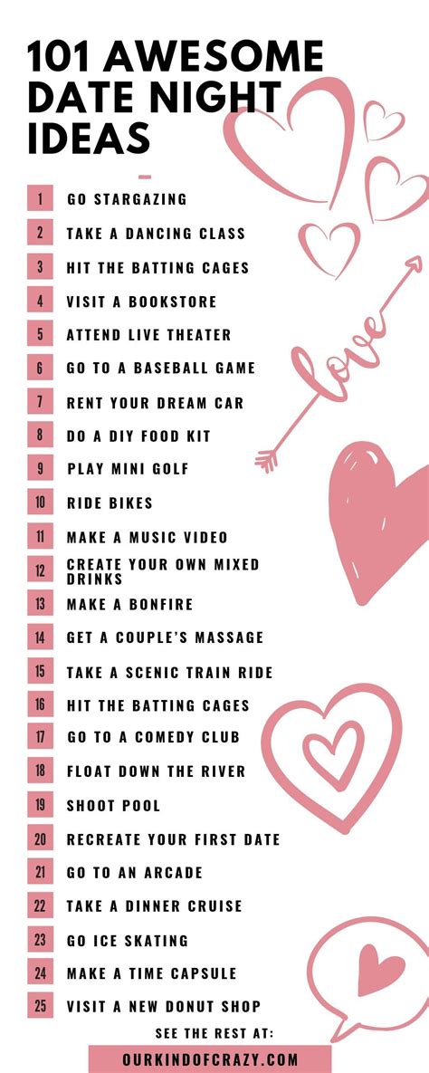 Fun things to do while dating someone