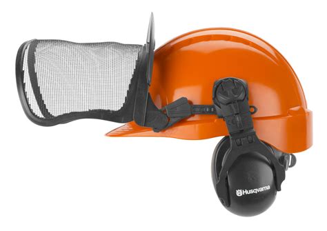 Functional Forest Helmet with Slip Ratchet - Husqvarna