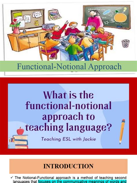 Functional Notional Approach PDF Language Education