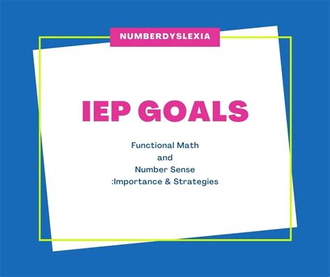 Functional math skills iep goals. By focusing on IEP math goals for kindergarten, we ensure that each child can progress in understanding basic math concepts, such as counting, ordering, and comparing numbers. Additionally, we recognize the importance of skills like subitizing, which is the ability to recognize the number of objects in a group without having to count them. 
