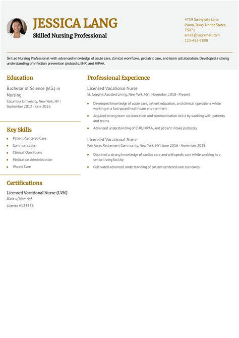 Functional resume examples and templates