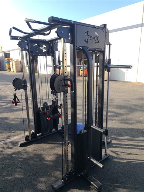 Functional trainer machine. Training is more straightforward with the BodyCraft HFT. With a similar concept to the XMark, Body-Solid, Inspire Fitness functional trainer, the BodyCraft HFT comes equipped with two stacks of lighter weights, reaching up to 150 pounds per stack. However, this lightweight comes as no flaw in its design because it can … 