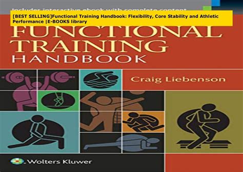 Functional training handbook flexibility core stability and athletic performance. - Save your breath the stress free guide on overcoming nicotine addiction.