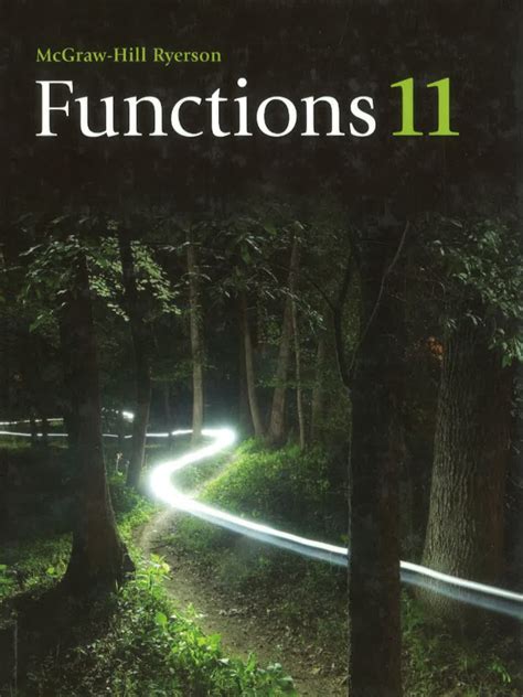 Functions 11 Textbook PDF Science Teaching …