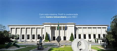 FAAP was founded in 1947 by Earl Armando Alvares Penteado, whose objective was to support, promote and develop the plastic and scenic arts, culture and teaching. ... Fundação Armando Alvares Penteado. faap.br +55 11 3662 7000. Wikipedia. Photo: Beatriz Liet, CC BY-SA 4.0. Type: University;. 