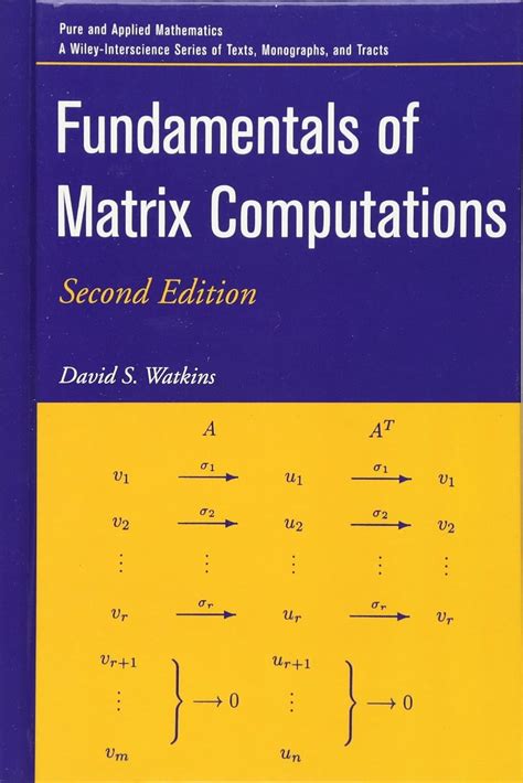 Fundamental of matrix computations by watkins manual. - Canoecraft an illustrated guide to fine woodstrip construction.