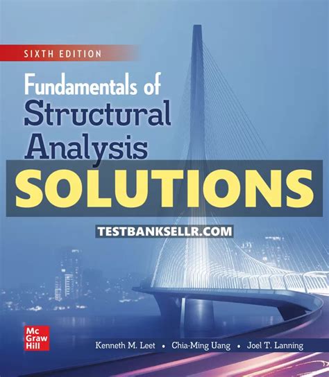 Fundamental of structural analysis solution manual leet. - Mémoire sur la direction des aérostats.