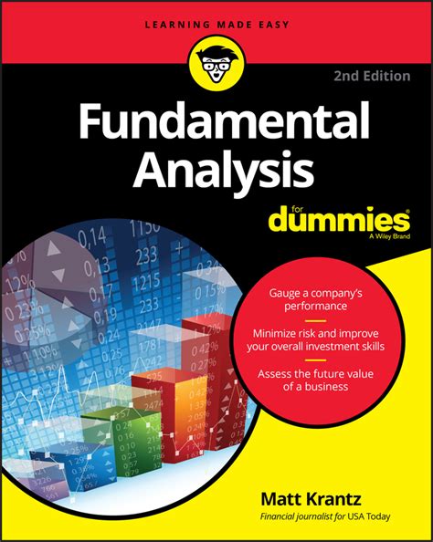 Full Download Fundamental Analysis For Dummies By Matthew Krantz