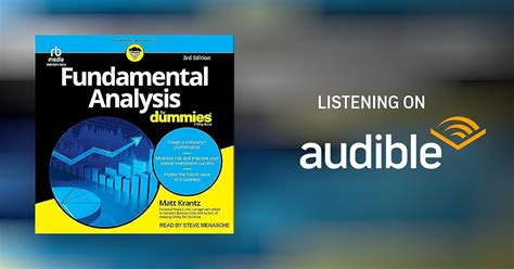 Full Download Fundamental Analysis For Dummies By Matthew Krantz