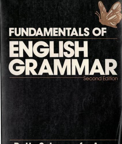 Fundamentals Of English Grammar Second Edition
