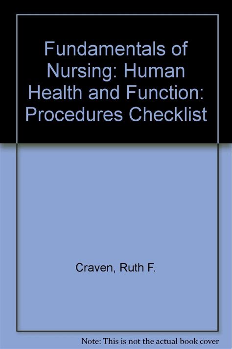 Fundamentals Of Nursing Procedures Checklist