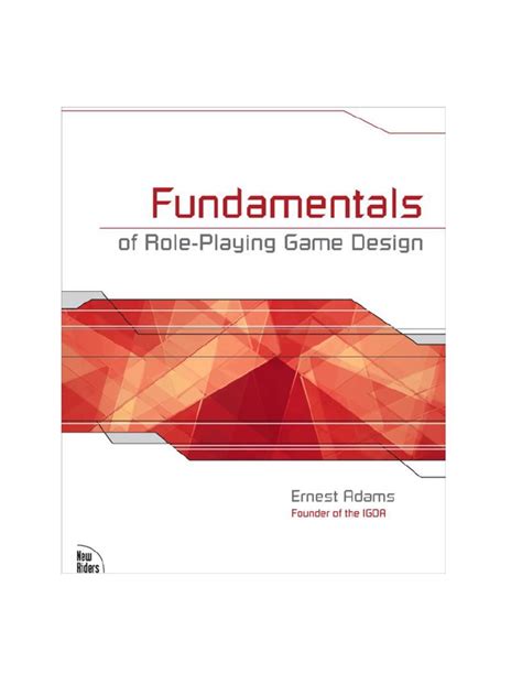 Fundamentals Of Role Playing Game Design