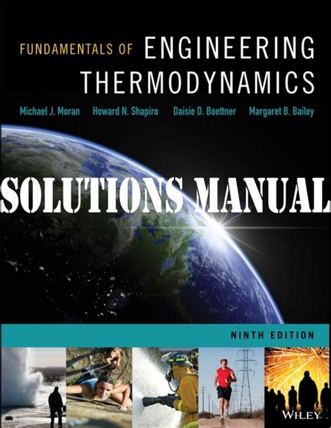 Fundamentals Of Thermodynamics Moran 7th Solution Manual