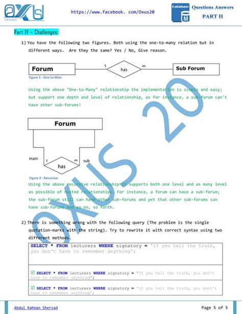 Fundamentals To Administration Questions Answers Database