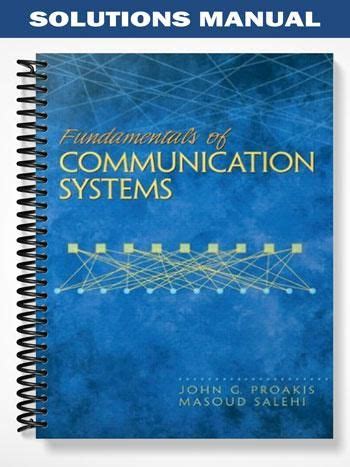 Fundamentals of communication systems proakis solutions. - Langage au prisme de la science.