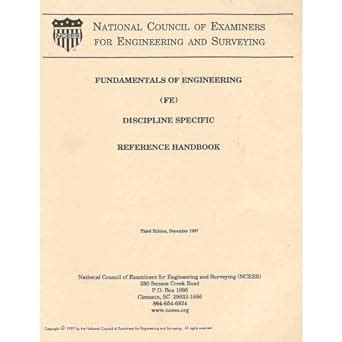 Fundamentals of engineering fe discipline specific reference handbook exam preparationreview. - Lo spettatore del vesuvio e dei campi flegrei.