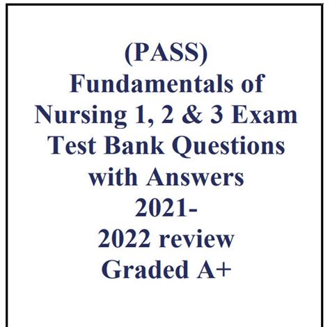Test Bank- Practice Questions with Rationales chapter 0