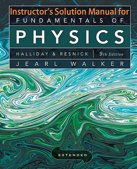 Fundamentals of physics combined edition teachers manual. - City and guilds spreadsheet level 1 manuals.