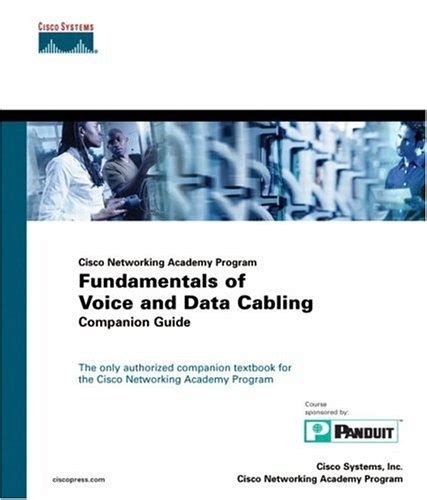 Fundamentals of voice and data cabling companion guide cisco networking. - Sslc guides for the year 2014 15.