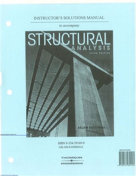 Fundamentals structural analysis third edition solutions manual. - Complex variables brown solutions manual 8th.