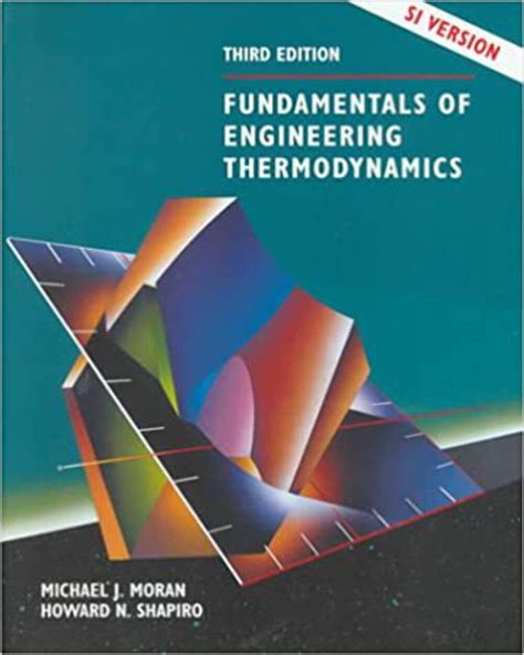 Read Fundamentals Of Engineering Thermodynamics Si Version By Michael J Moran