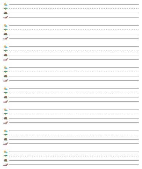 Fundations handwriting paper. Description. *This product is based upon FUNdations curriculum. This writing paper uses the same lines and picture clues as the FUNdations phonics curriculum. I made these papers because I think it is much easier for my little writers to use these lines that are more spacious! This pack includes horizontal and vertical pages. 