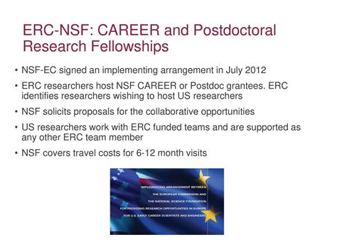 Funding for Postdoctoral Researchers - Funding at NSF NSF