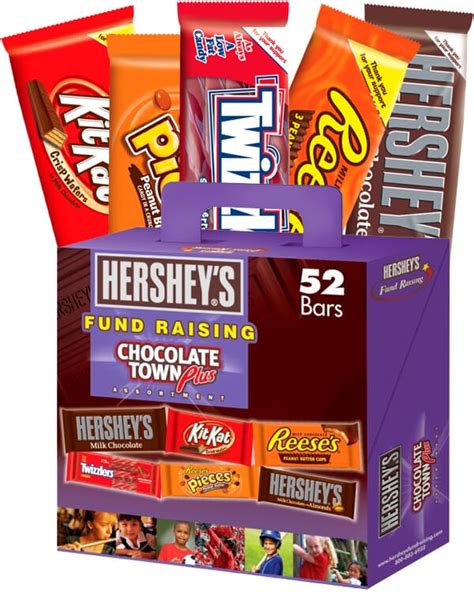 Fundraiser candy bars. This variety pack is ideal for club, school, or team fundraising projects. Your group can earn 38-47% profit. Up to $113 per case sold! The high-profit percentage, low one-case minimum, and free shipping, make this an unbeatable deal for your group. No hidden costs. Entirely peanut-free chocolate fundraising–manufactured in a peanut-free ... 