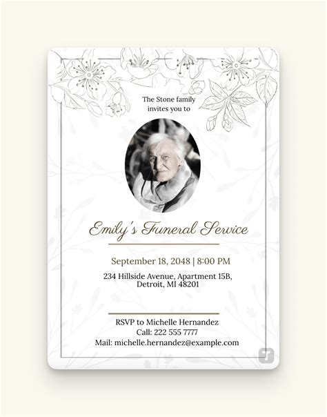 Funeral announcement sample.  Writing a funeral announcement is a delicate task that ...