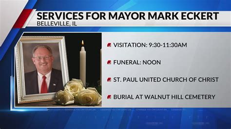 Funeral arrangements set for former Belleville, Ill. Mayor Mark Eckert