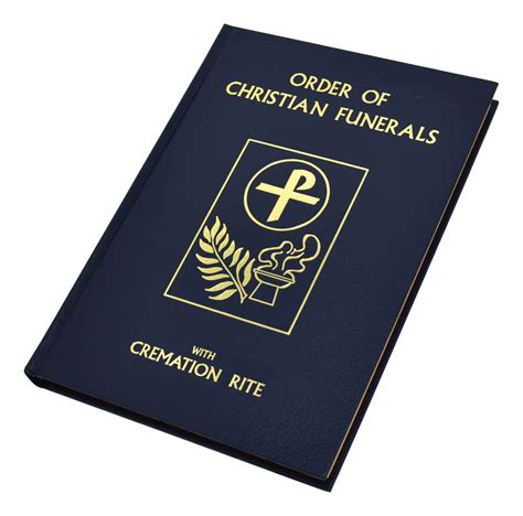 Funeral committal scriptures.  Order of Christian Funerals Burns & Oates Bloomsbury two volum...