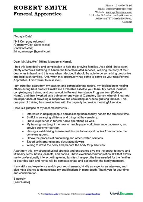 Funeral director apprenticeship application.  192 Funeral Director Apprentice jo...