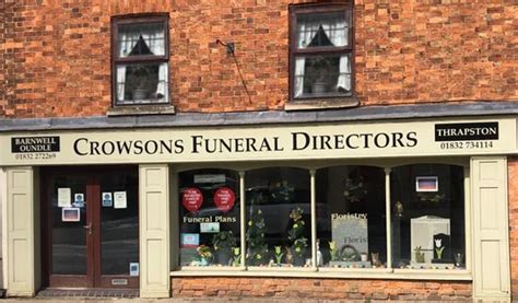 Funeral directors thrapston. Our Crowsons Funeral Directors Funeral Home in...