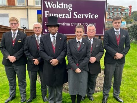 Funeral directors woking. .  ...