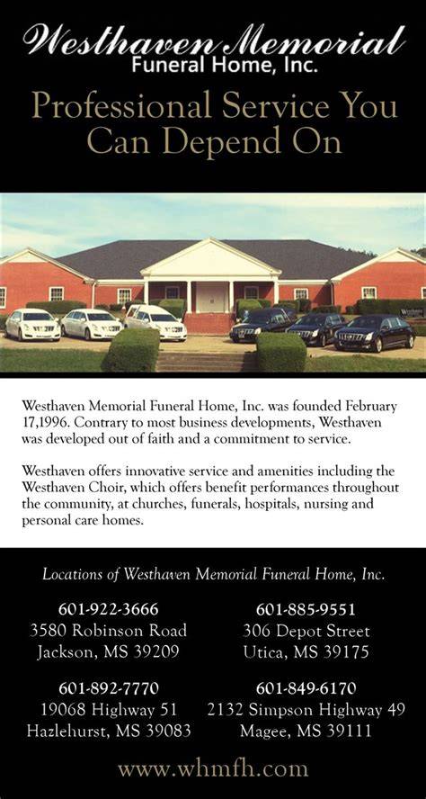 Funeral home sutton.  This Westhaven Memorial Funeral Home, Inc.  Please ...