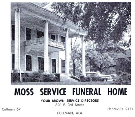 Funeral homes in cullman al.  We Recent Obituaries from Moss Service Funeral...