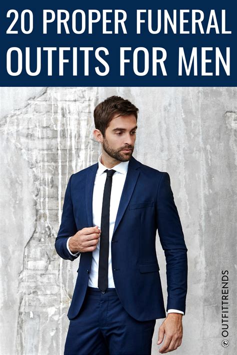 Funeral outfit ideas men.  Avoid making a HUGE mistake by using this fool-proof guide on funera...