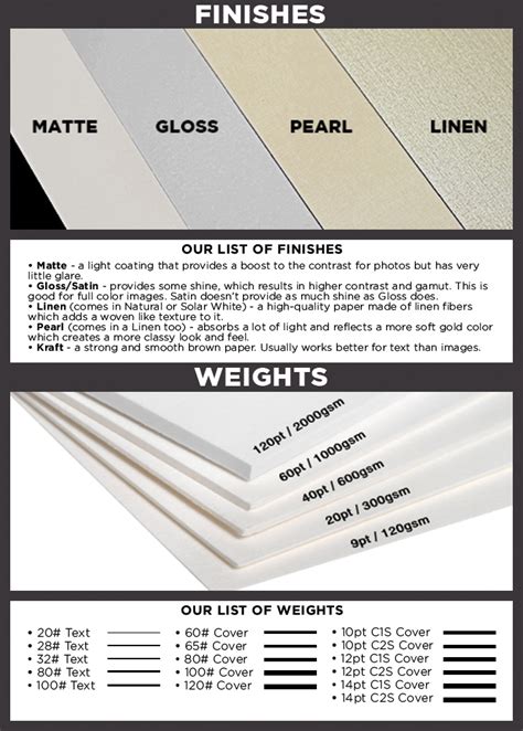 Funeral paper templates.  This guide covers paper finishes, weights, and ...